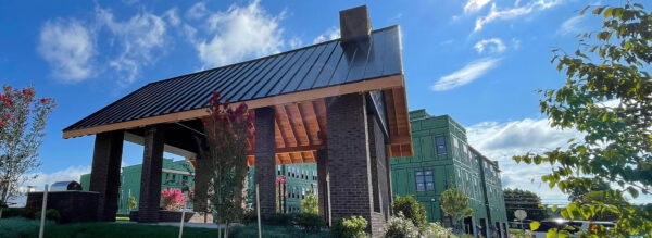 Regency Belmont Pavillion - Petersen Metal Roof