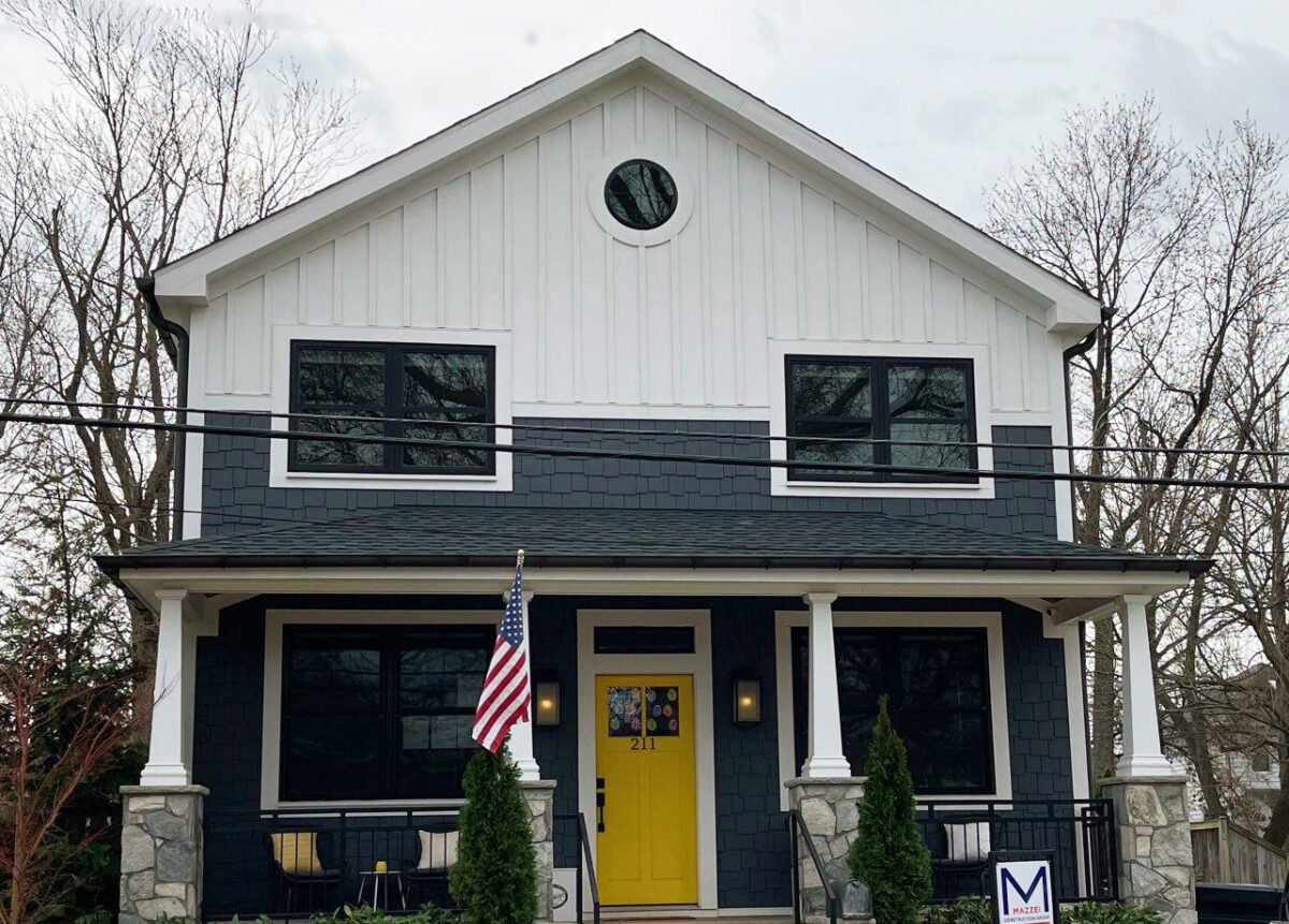 Resident home roof by Stronsnider Construction